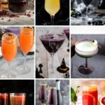 Champagne Cocktails for Halloween