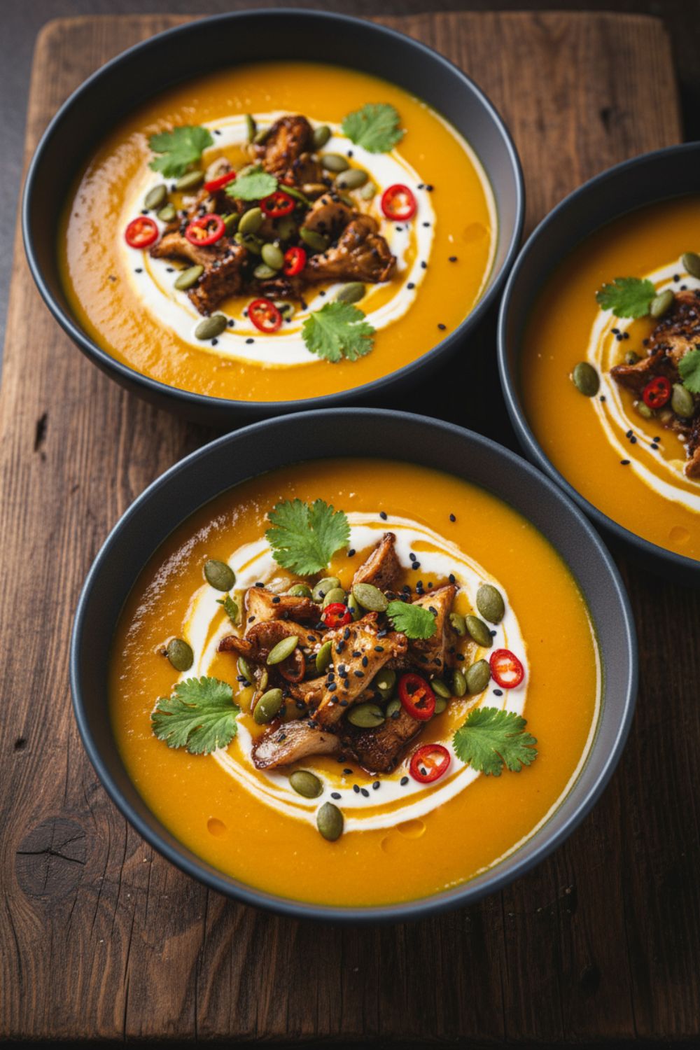 coconut curry pumpkin soup vegan