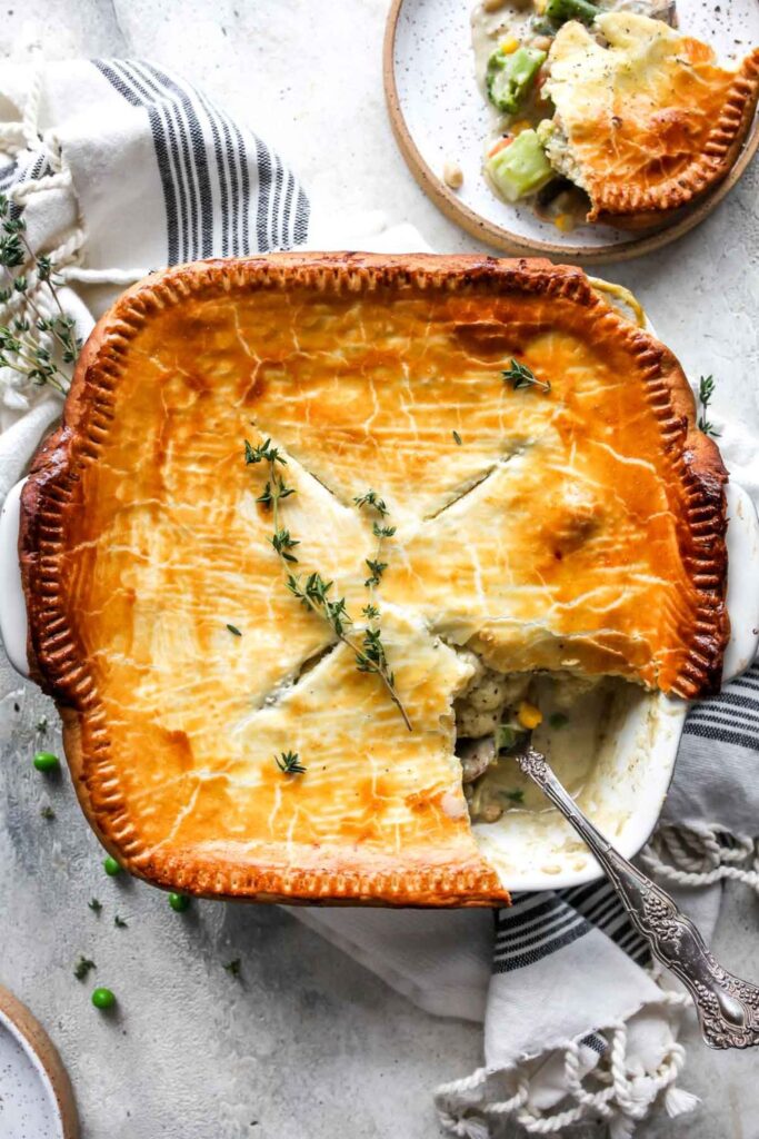Cashew-Creamed Vegan Pot Pie