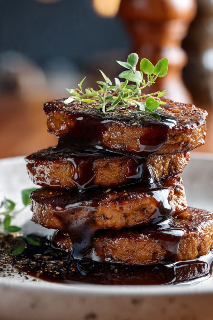 Vegan Maple-Glazed Tempeh Roast