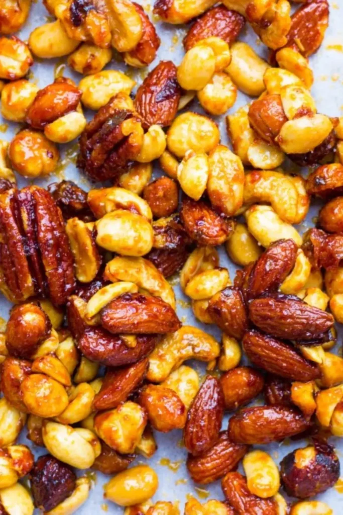 Maple-Sriracha Roasted Nuts & Seeds Mix