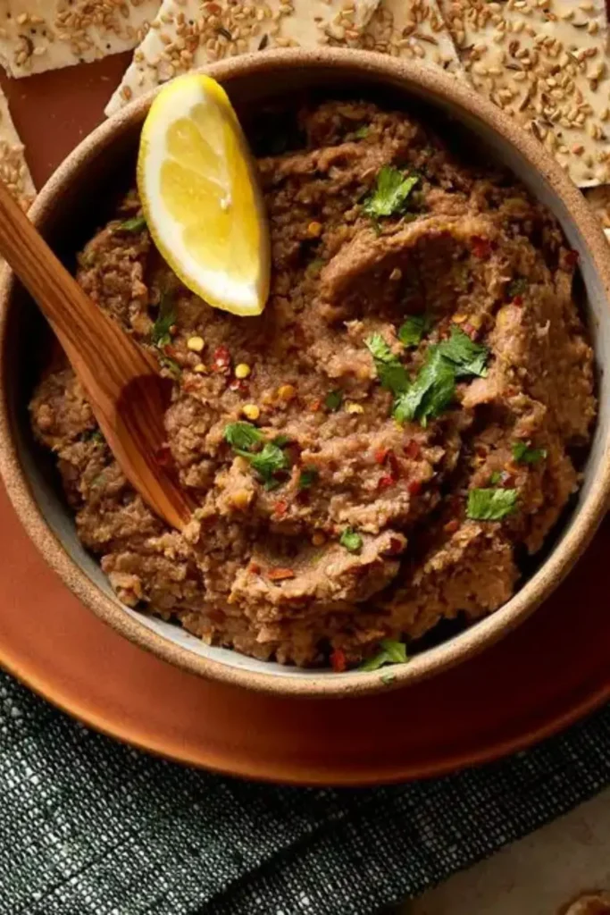 Smoky Lentil & Walnut “Pâté” Crostini