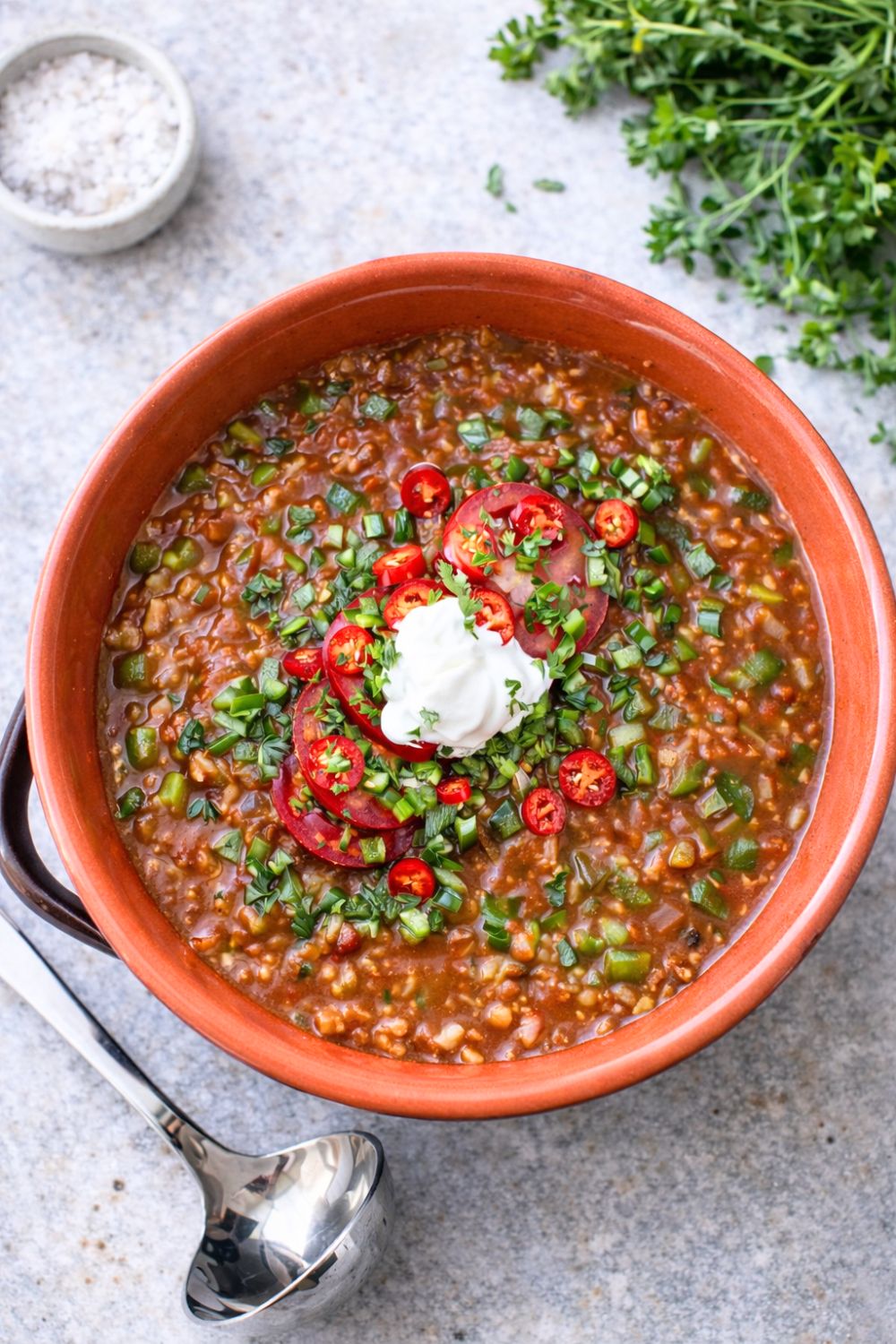 Best Vegetarian Stuffed Pepper Soup