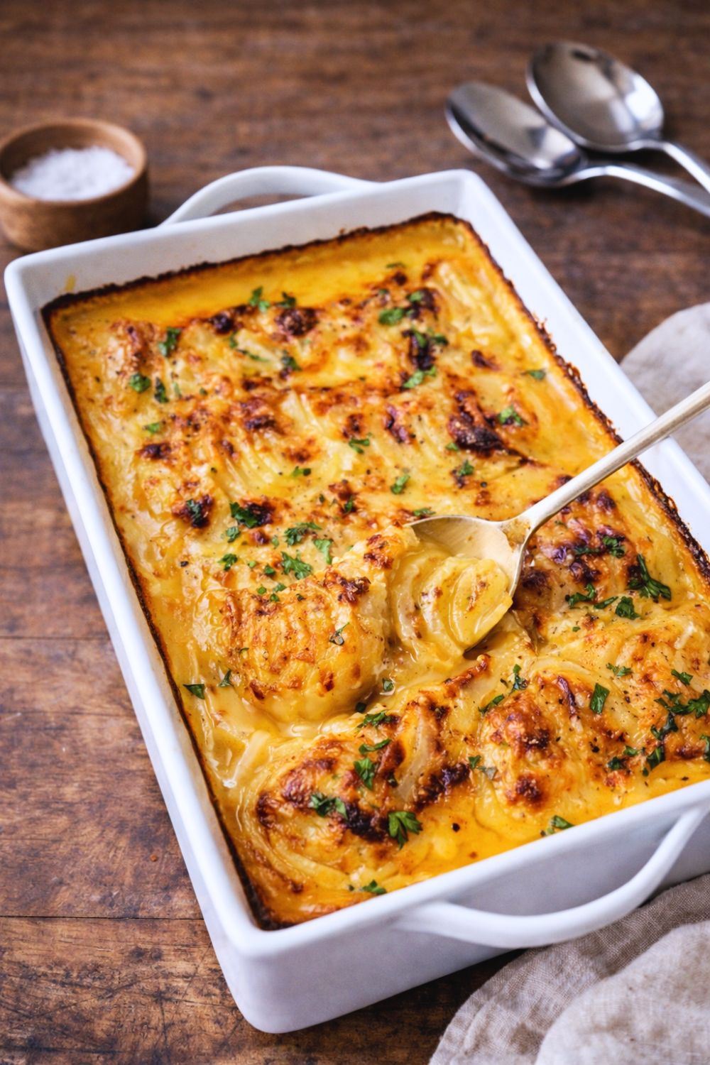 Cheesy Potato Gratin Casserole Recipe
