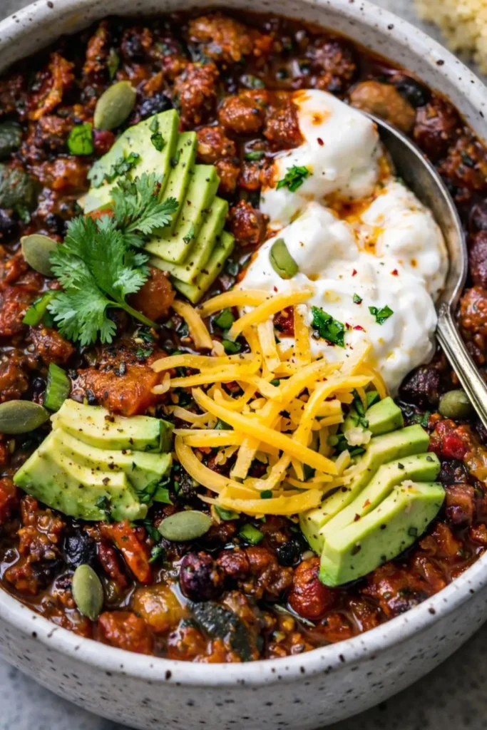 Sweet Potato Black Bean Chili
