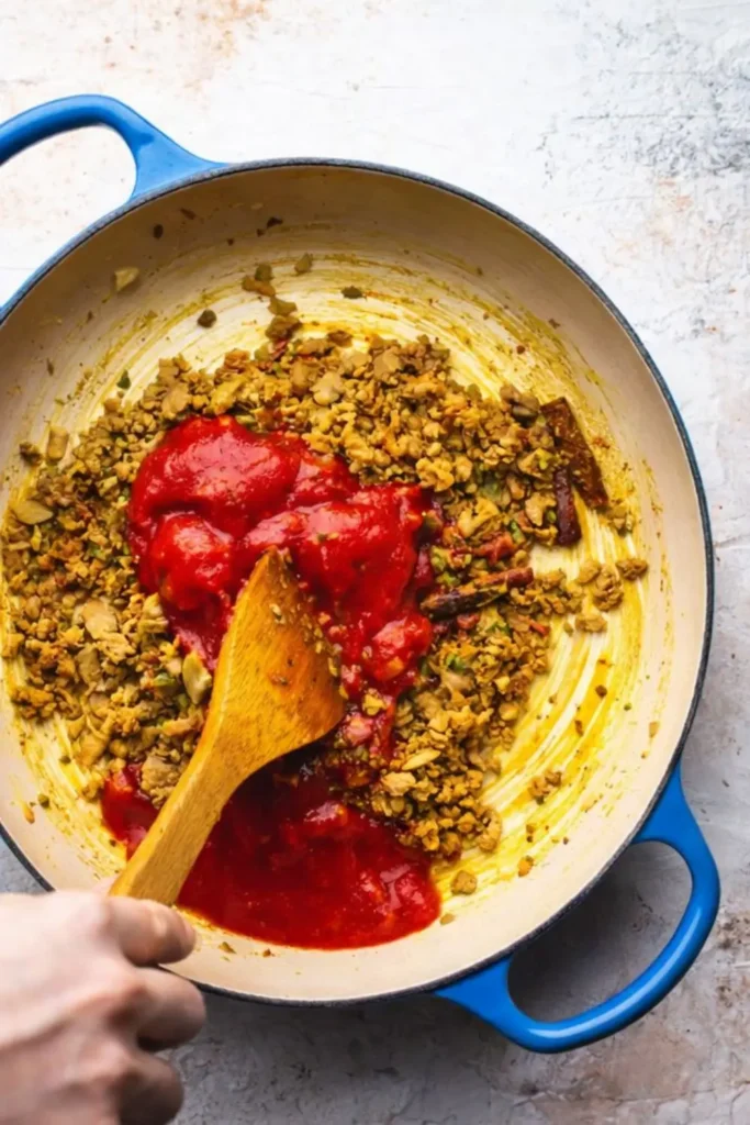 Vegan Crockpot Vegetable Korma