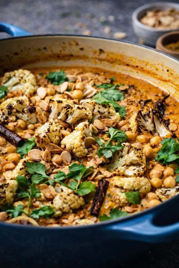 Vegan Crockpot Vegetable Korma