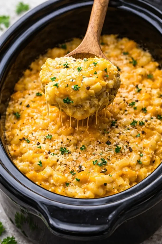 Vegan Slow Cooker Mac and Cheese