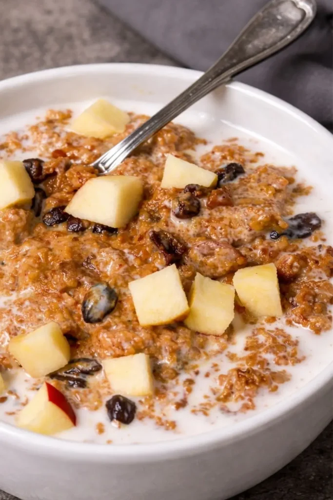 Vegan Slow Cooker Oatmeal Crockpot Recipe