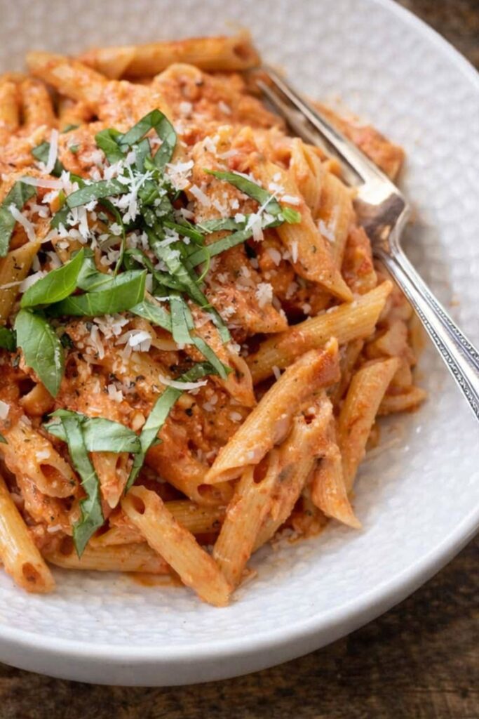 Vegetarian Penne Alla Vodka