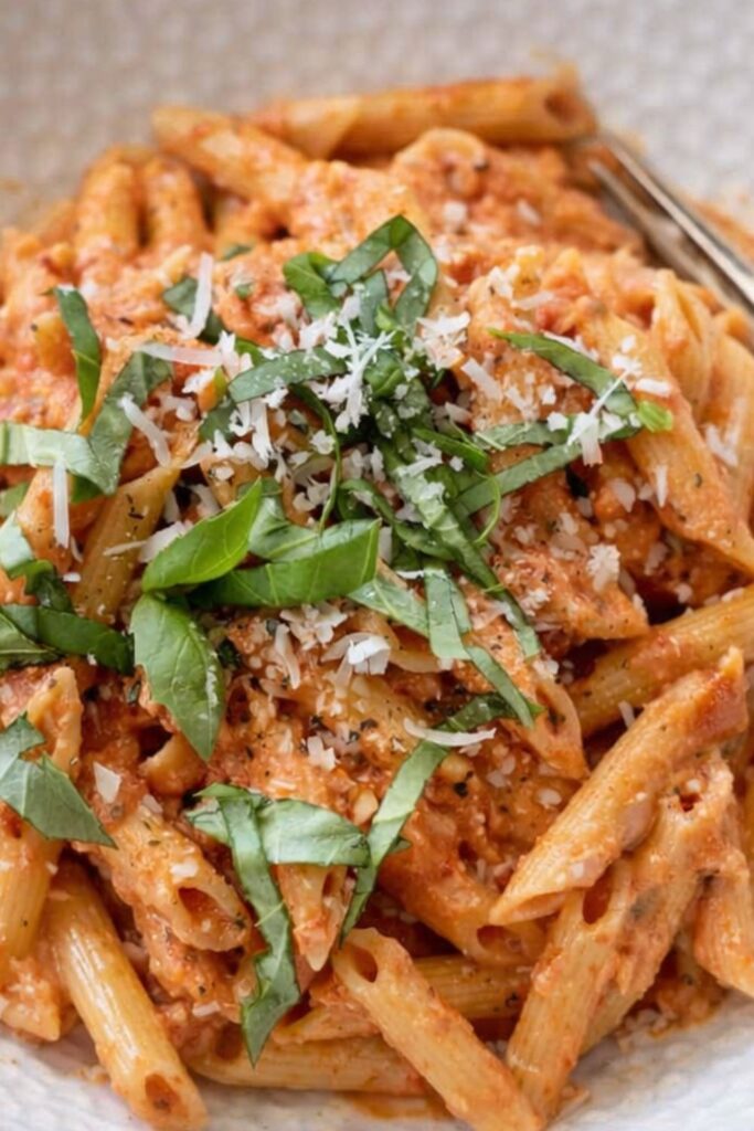 Vegetarian Penne Alla Vodka
