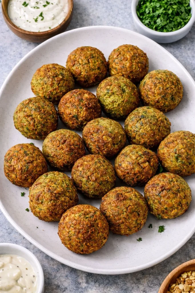Air-Fryer Falafel Bites