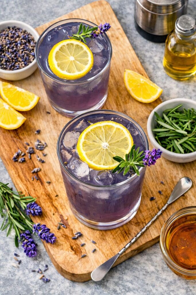 Lavender Lemonade Spritz Vegan
