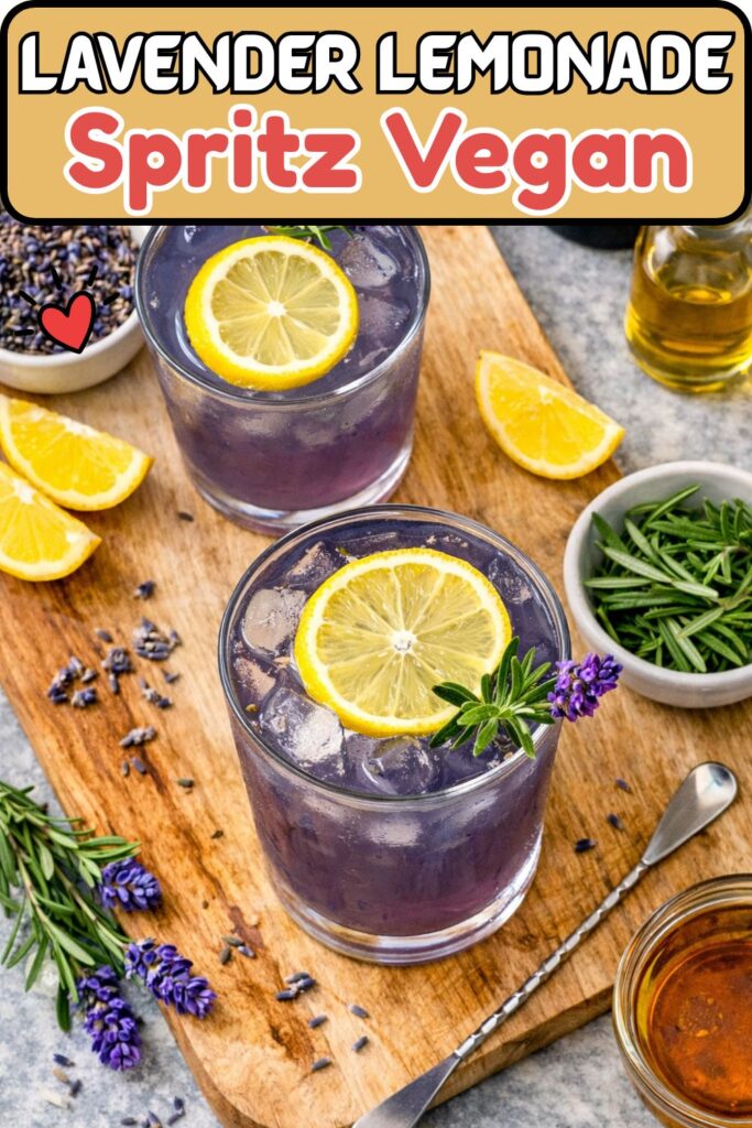 Lavender Lemonade Spritz Vegan