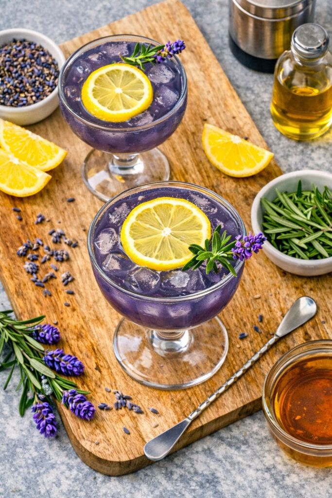 Lavender Lemonade Spritz Vegan