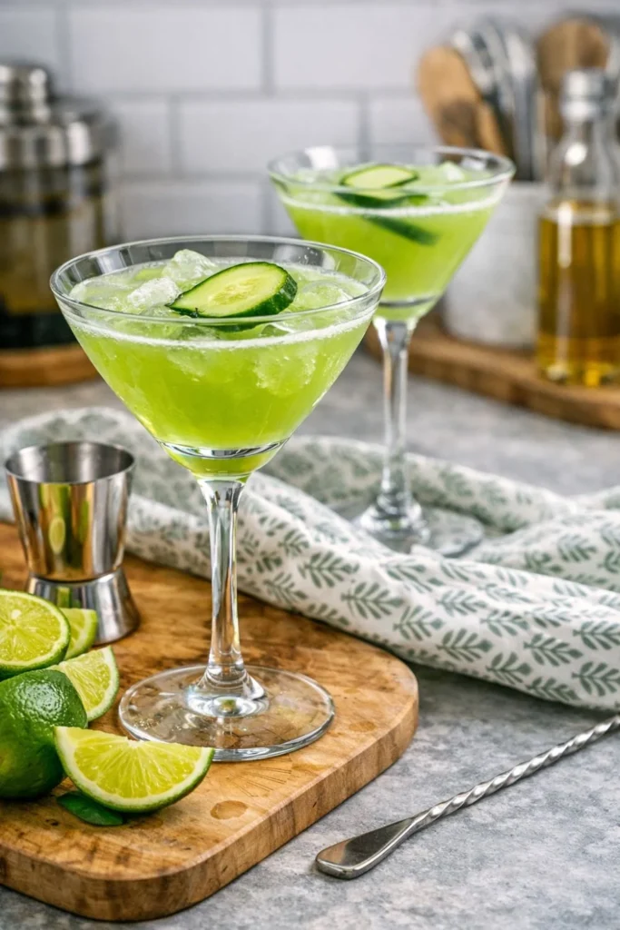 Non-Alcoholic Vegan Garden Sour Cocktail