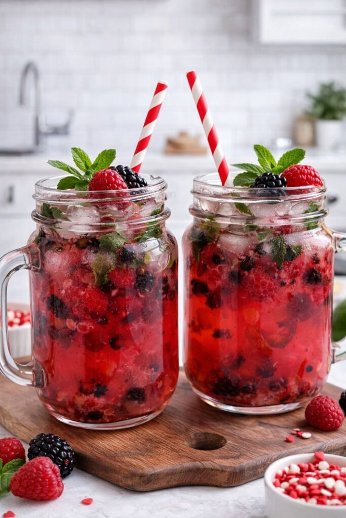 Spring Berry Mojito (Vegan) Cocktail Recipe