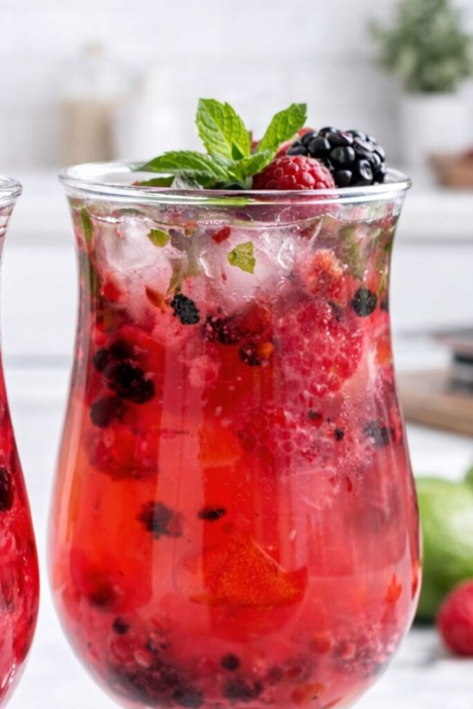 Spring Berry Mojito (Vegan) Cocktail Recipe