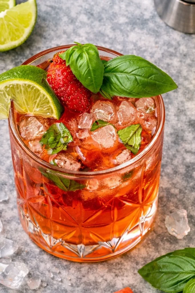 Strawberry Basil Smash