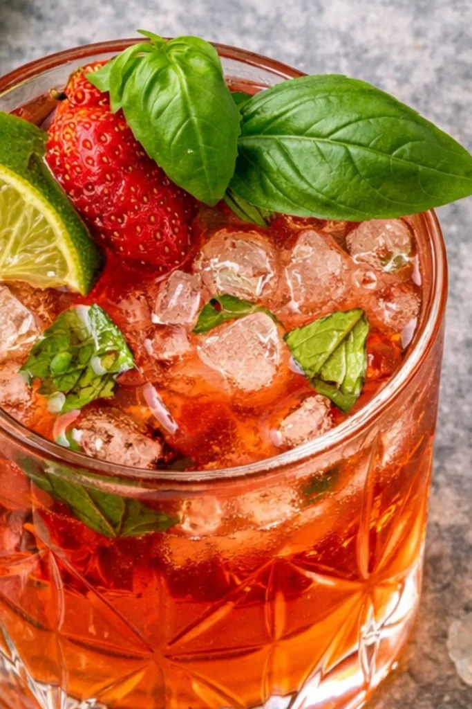 Strawberry Basil Smash