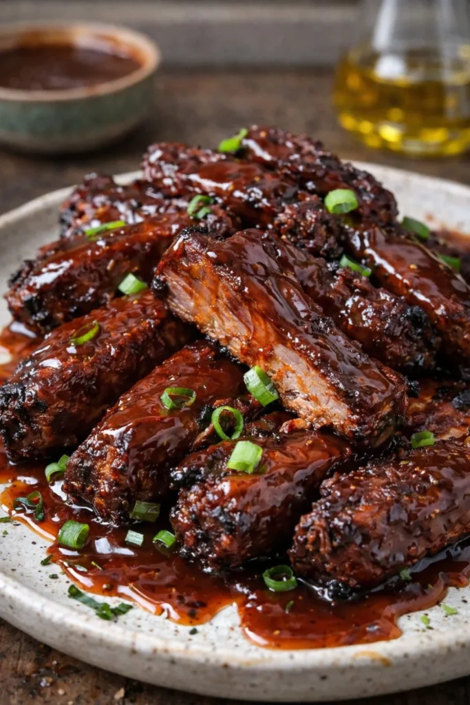 VEGAN BBQ Tempeh Bites