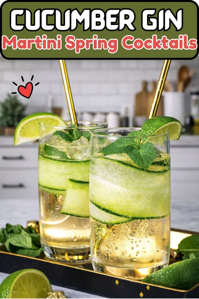 Martini Spring Cocktails