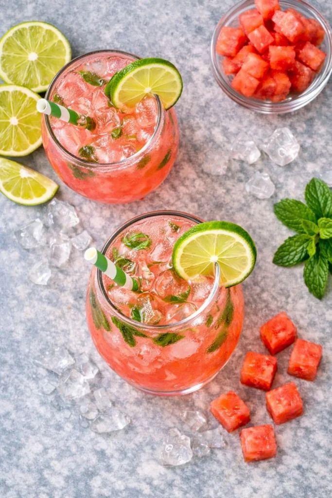 Watermelon Lime Spritzer