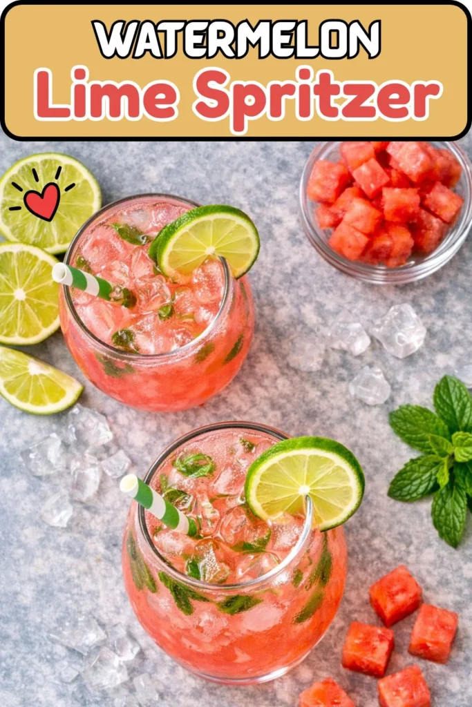 Watermelon Lime Spritzer