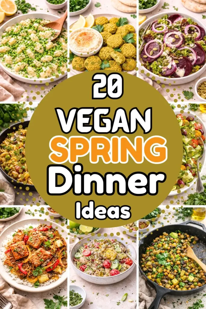 Vegan Spring Dinner Recipe