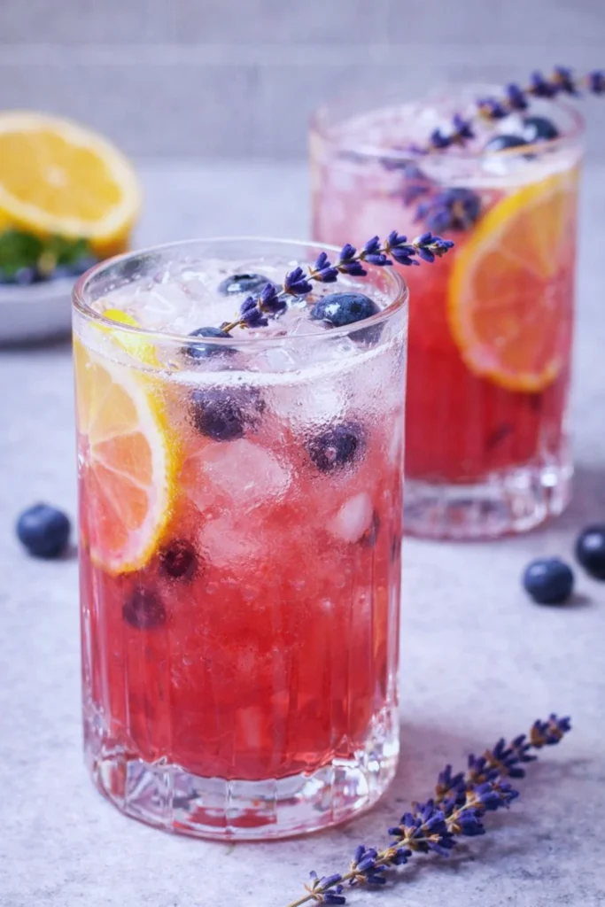 Blueberry Lavender Lemon Fizz