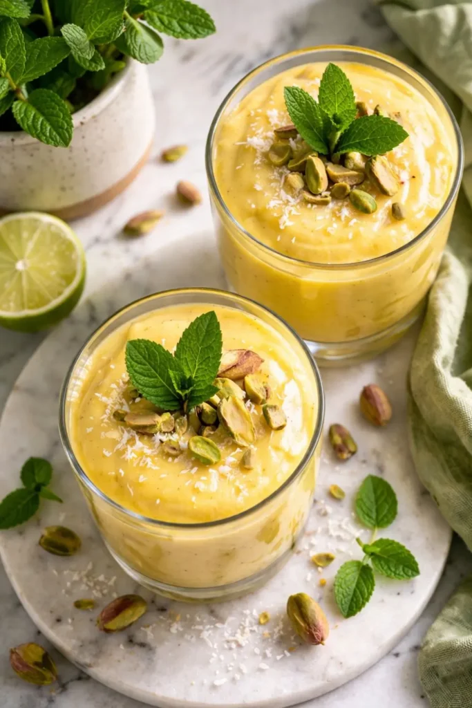 Dairy-Free Mango Lassi Smoothie Bowl