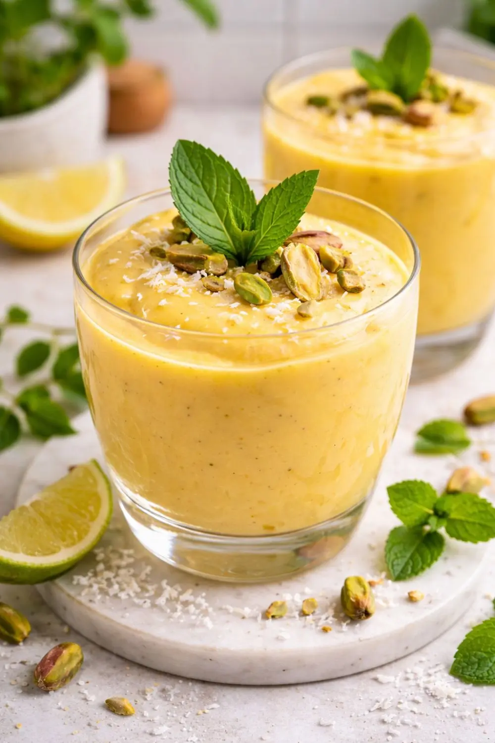Dairy-Free Mango Lassi Smoothie Bowl