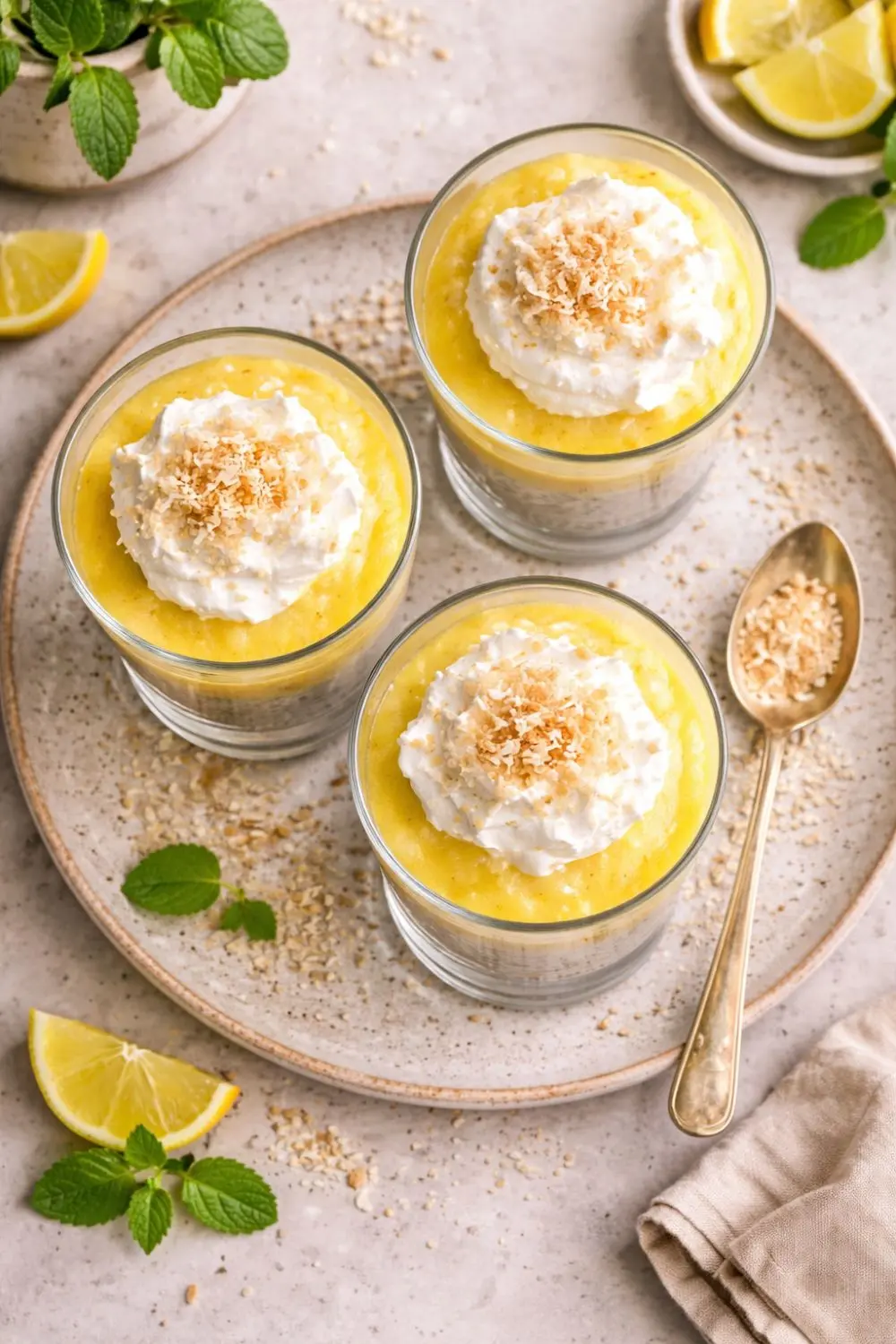 Easy Vegan Pineapple Coconut Chia Pudding
