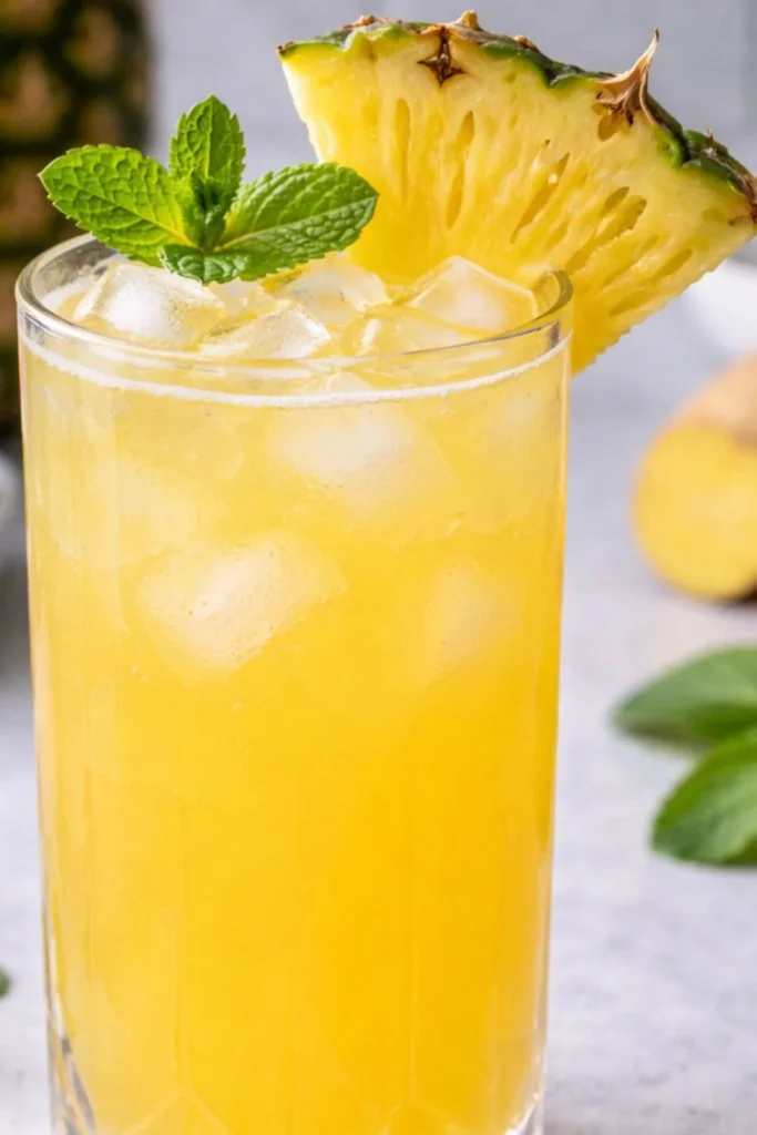 Pineapple Ginger Sparkler