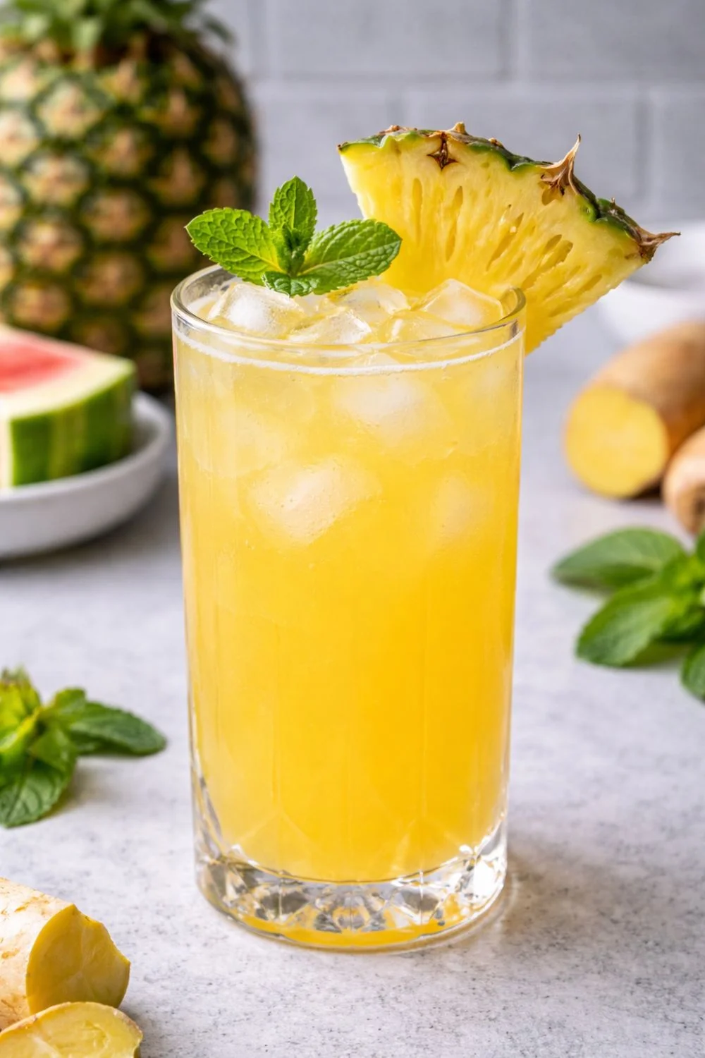 Pineapple Ginger Sparkler