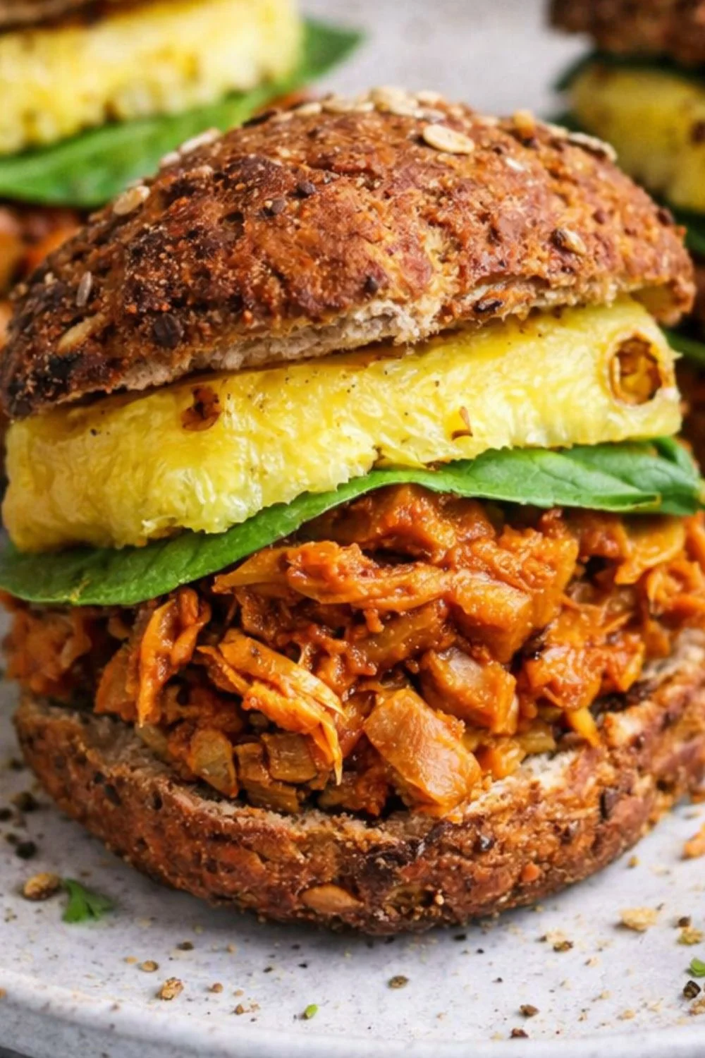 Vegan BBQ Jackfruit Sliders