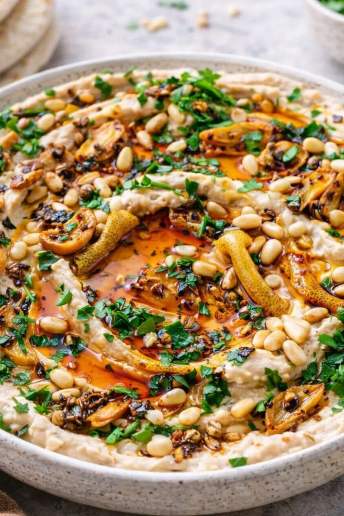 Vegan Lemony White Bean Dip with Crudités