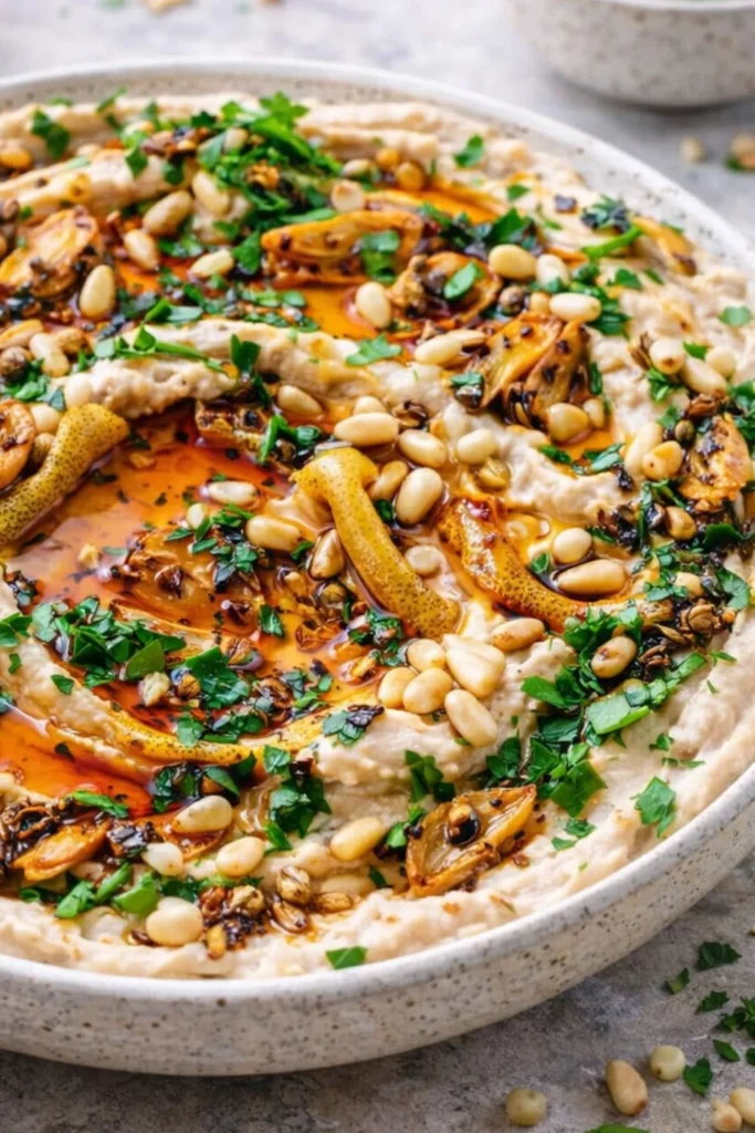 Vegan Lemony White Bean Dip with Crudités