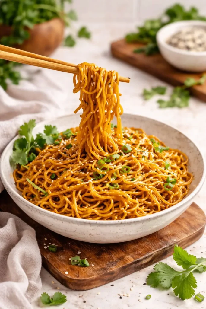 Creamy Vegan Sesame Ramen