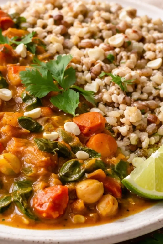 Crockpot Vegan Butter Chickpeas