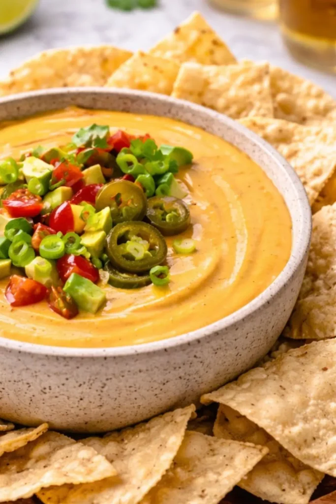 Crockpot Vegan Queso Dip