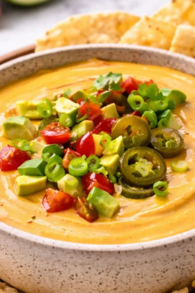 Crockpot Vegan Queso Dip