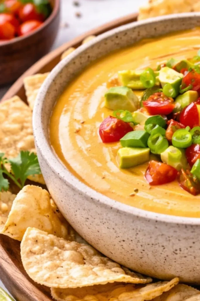 Crockpot Vegan Queso Dip