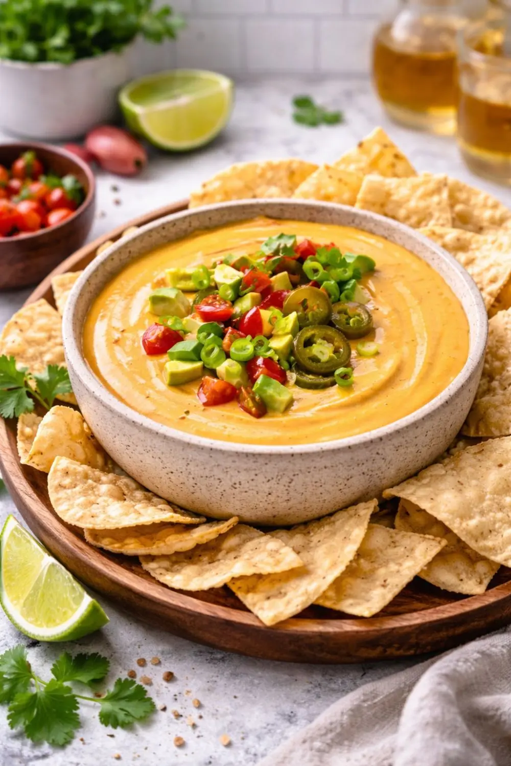 Crockpot Vegan Queso Dip