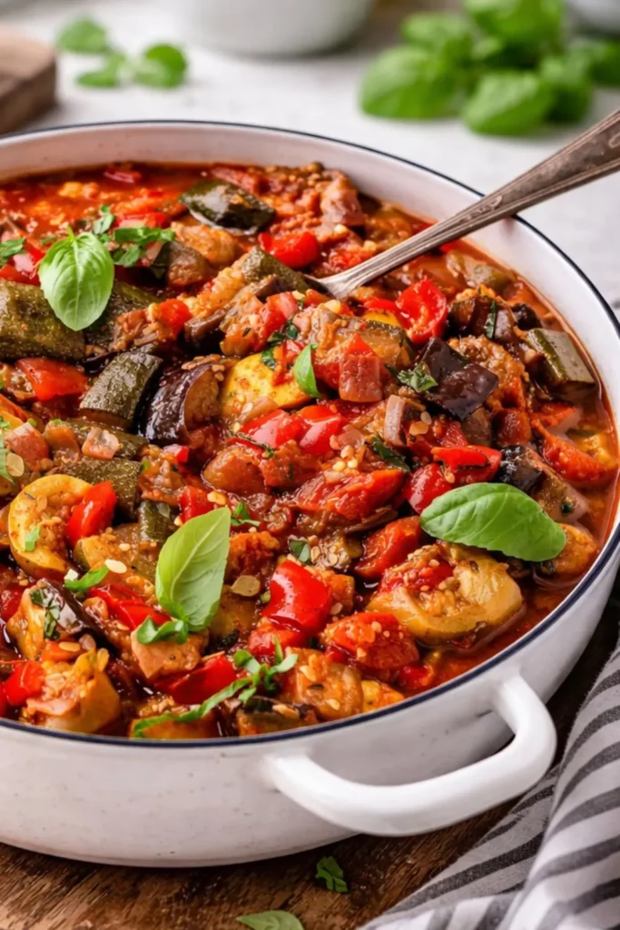 Crockpot Vegan Ratatouille Easy