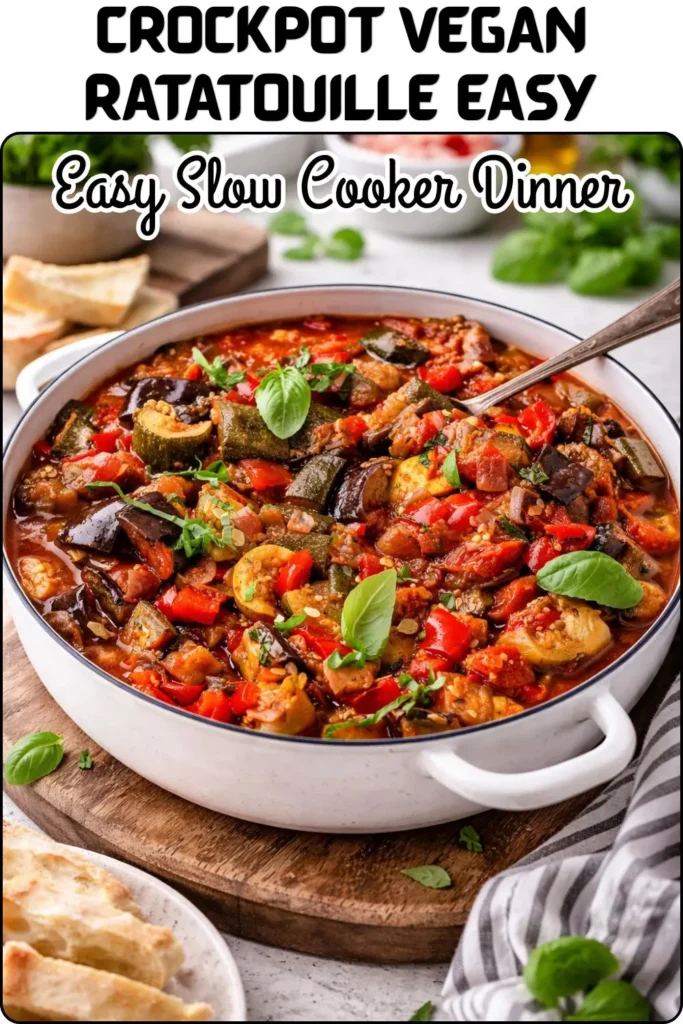 Crockpot Vegan Ratatouille Easy