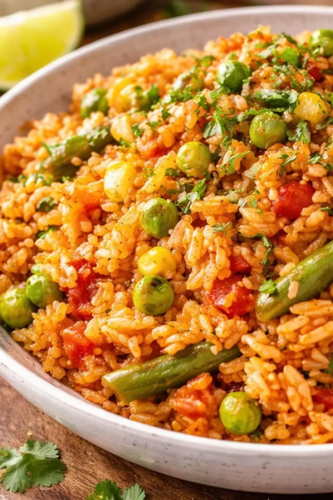 Crockpot Vegan Spanish Rice Dump and Go