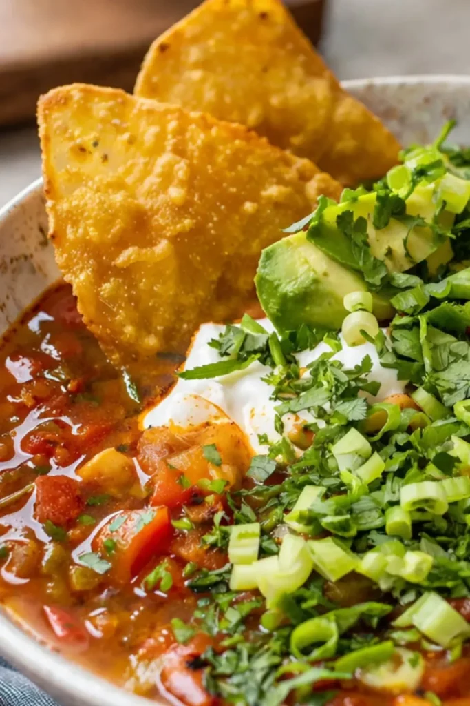 Dump and Go Vegan Chickpea Taco Soup