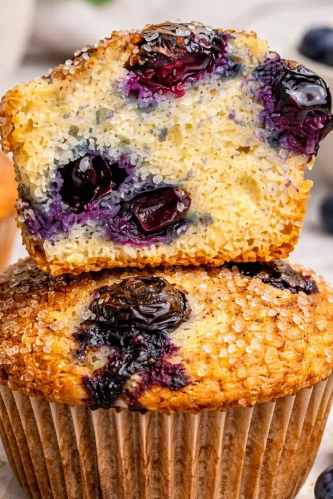 Easy Vegan Blueberry Muffins