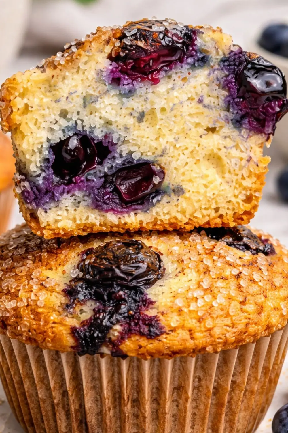 Easy Vegan Blueberry Muffins